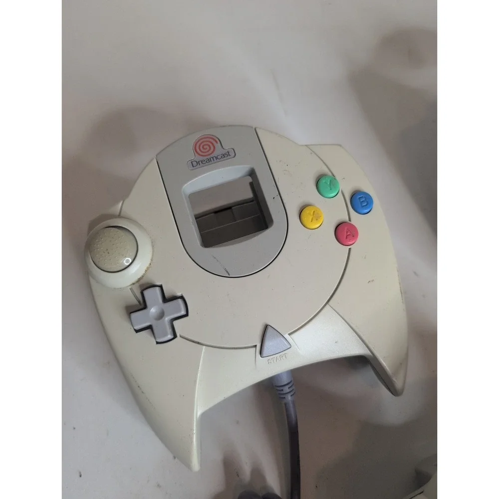 Sega Dreamcast Official White/Grey Controller HKT-7700 Lot Of 3 OEM